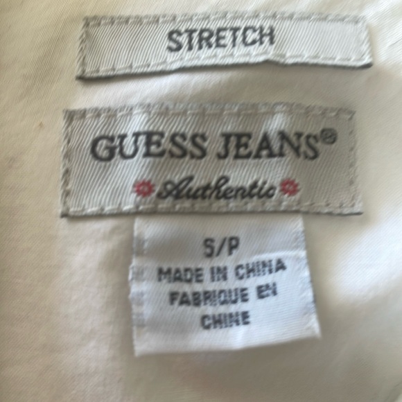 Vintage Guess Jeans stretch Stripe Blazer Jacket - Picture 4 of 11